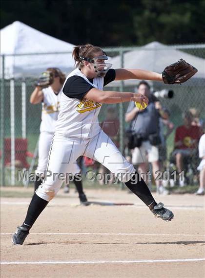 Thumbnail 2 in Pamlico County vs. East Surry (NCHSAA 1A Final) photogallery.