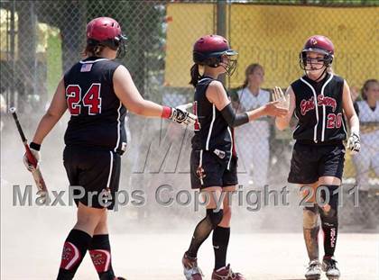 Thumbnail 1 in Pamlico County vs. East Surry (NCHSAA 1A Final) photogallery.