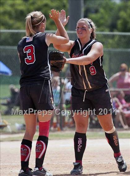 Thumbnail 2 in Pamlico County vs. East Surry (NCHSAA 1A Final) photogallery.