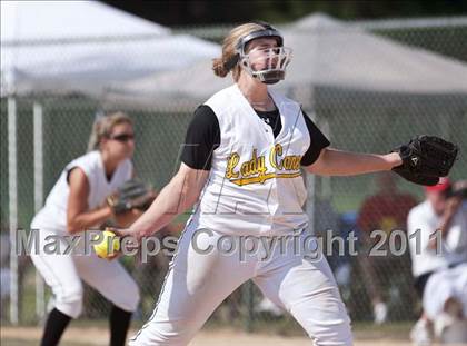 Thumbnail 1 in Pamlico County vs. East Surry (NCHSAA 1A Final) photogallery.