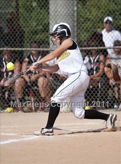 Thumbnail 1 in Pamlico County vs. East Surry (NCHSAA 1A Final) photogallery.