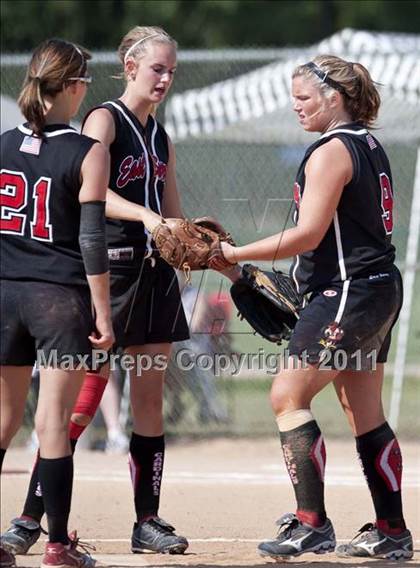 Thumbnail 2 in Pamlico County vs. East Surry (NCHSAA 1A Final) photogallery.