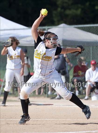 Thumbnail 3 in Pamlico County vs. East Surry (NCHSAA 1A Final) photogallery.