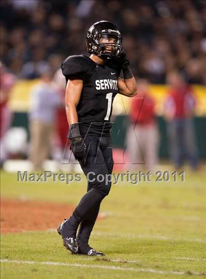 Thumbnail 1 in Mater Dei vs.Servite photogallery.