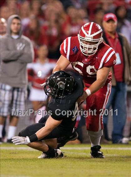 Thumbnail 1 in Mater Dei vs.Servite photogallery.