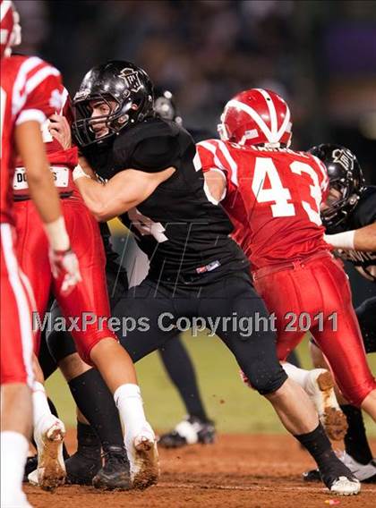 Thumbnail 2 in Mater Dei vs.Servite photogallery.