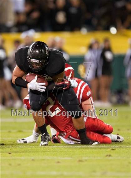 Thumbnail 3 in Mater Dei vs.Servite photogallery.