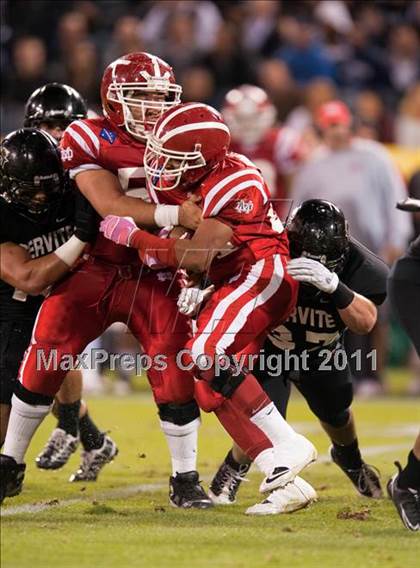 Thumbnail 1 in Mater Dei vs.Servite photogallery.