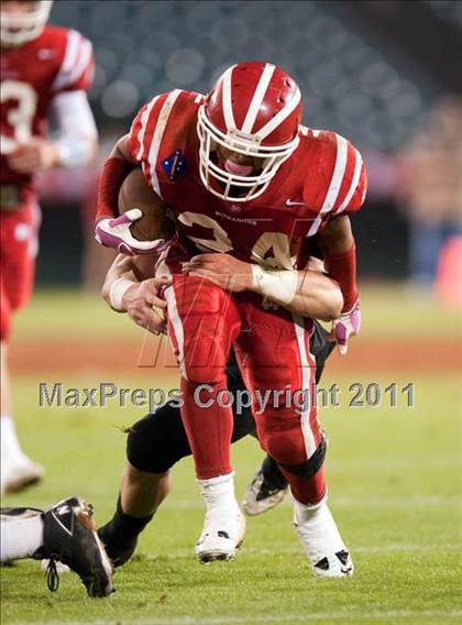 Thumbnail 3 in Mater Dei vs.Servite photogallery.