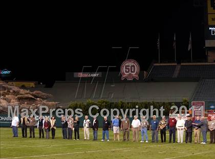 Thumbnail 1 in Mater Dei vs.Servite photogallery.
