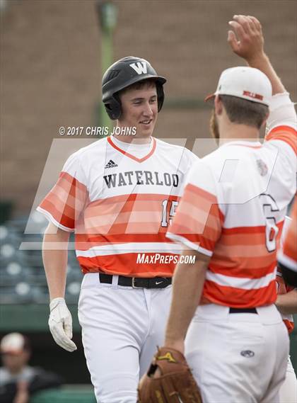 Thumbnail 2 in Edwardsville vs Waterloo photogallery.