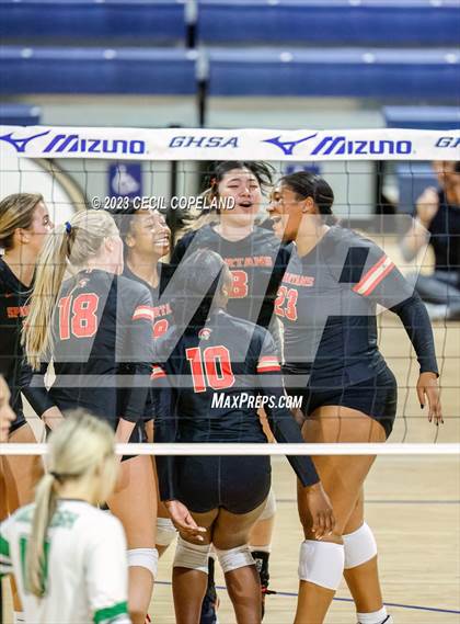 Thumbnail 3 in McIntosh vs. Greater Atlanta Christian (GHSA 5A Final) photogallery.