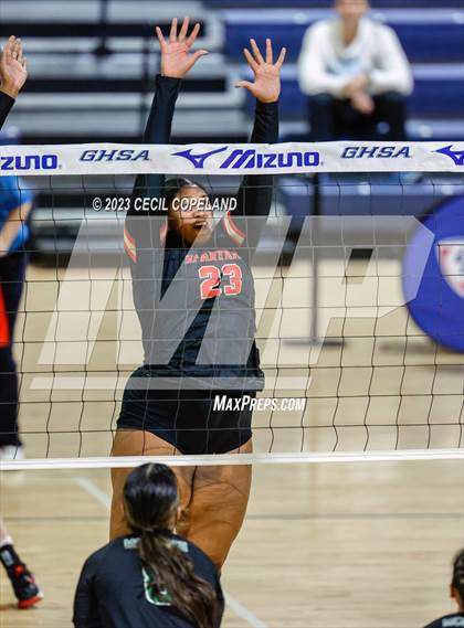 Thumbnail 1 in McIntosh vs. Greater Atlanta Christian (GHSA 5A Final) photogallery.