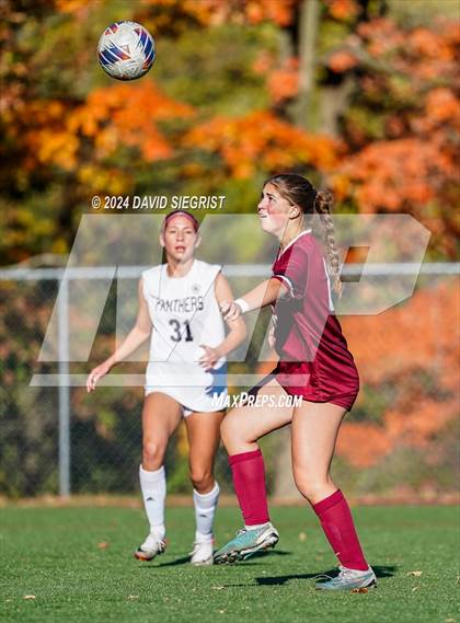 Thumbnail 3 in Bridgewater-Raritan @ Rutgers Prep SCIAA semi final photogallery.