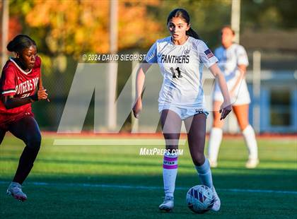 Thumbnail 3 in Bridgewater-Raritan @ Rutgers Prep SCIAA semi final photogallery.