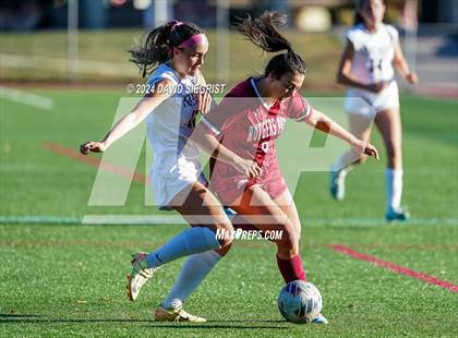 Thumbnail 2 in Bridgewater-Raritan @ Rutgers Prep SCIAA semi final photogallery.