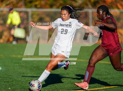 Thumbnail 3 in Bridgewater-Raritan @ Rutgers Prep SCIAA semi final photogallery.