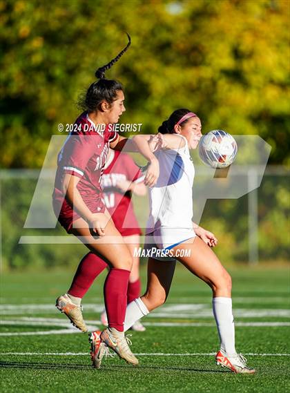 Thumbnail 3 in Bridgewater-Raritan @ Rutgers Prep SCIAA semi final photogallery.