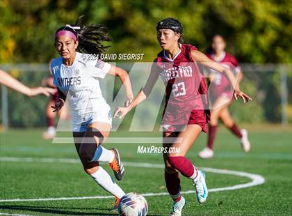 Thumbnail 2 in Bridgewater-Raritan @ Rutgers Prep SCIAA semi final photogallery.