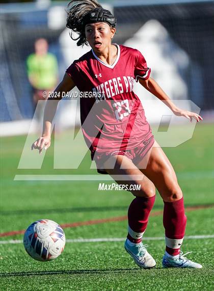 Thumbnail 2 in Bridgewater-Raritan @ Rutgers Prep SCIAA semi final photogallery.