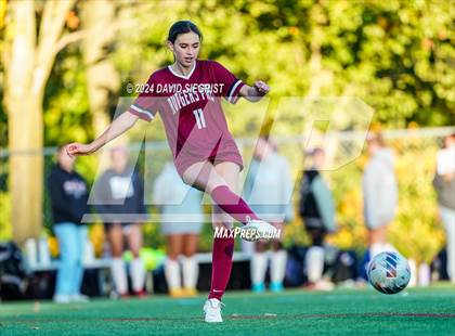 Thumbnail 2 in Bridgewater-Raritan @ Rutgers Prep SCIAA semi final photogallery.