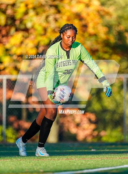 Thumbnail 1 in Bridgewater-Raritan @ Rutgers Prep SCIAA semi final photogallery.