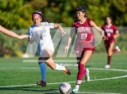 Thumbnail 3 in Bridgewater-Raritan @ Rutgers Prep SCIAA semi final photogallery.