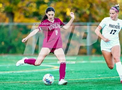 Thumbnail 1 in Bridgewater-Raritan @ Rutgers Prep SCIAA semi final photogallery.