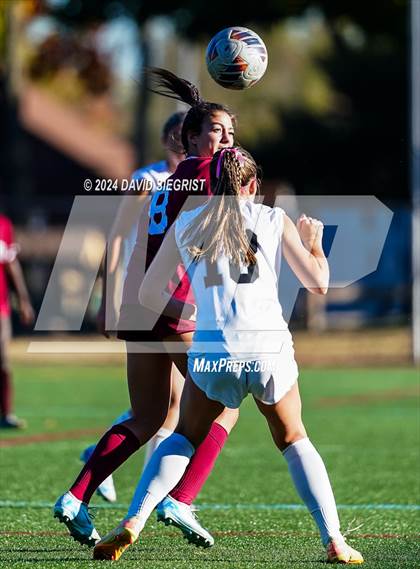 Thumbnail 2 in Bridgewater-Raritan @ Rutgers Prep SCIAA semi final photogallery.
