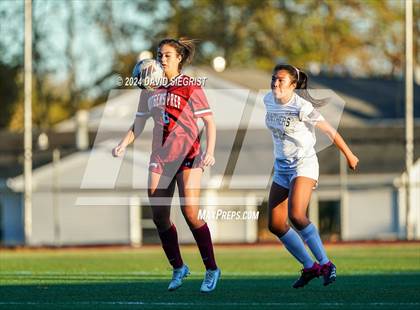 Thumbnail 2 in Bridgewater-Raritan @ Rutgers Prep SCIAA semi final photogallery.