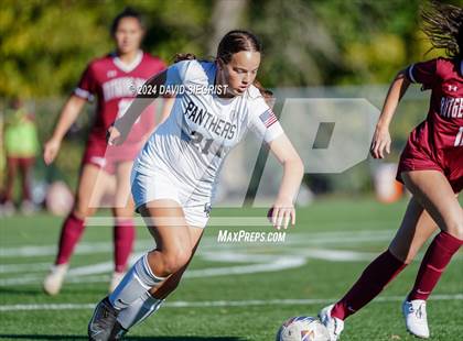 Thumbnail 1 in Bridgewater-Raritan @ Rutgers Prep SCIAA semi final photogallery.