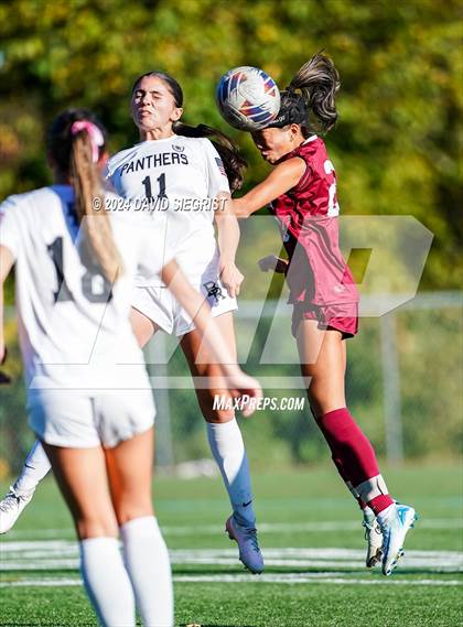 Thumbnail 1 in Bridgewater-Raritan @ Rutgers Prep SCIAA semi final photogallery.