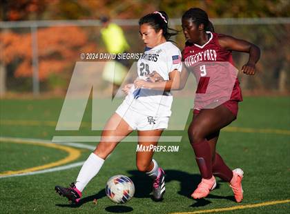 Thumbnail 2 in Bridgewater-Raritan @ Rutgers Prep SCIAA semi final photogallery.