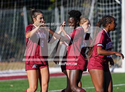 Thumbnail 1 in Bridgewater-Raritan @ Rutgers Prep SCIAA semi final photogallery.