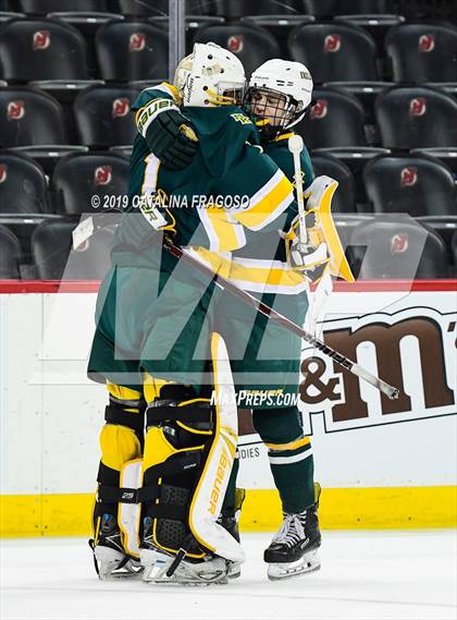 Thumbnail 3 in Morris Knolls vs Hillsborough (NJSIAA Public A Final) photogallery.