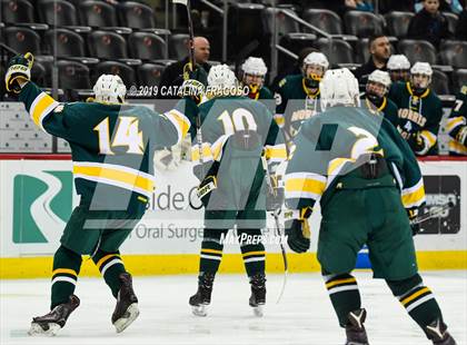 Thumbnail 2 in Morris Knolls vs Hillsborough (NJSIAA Public A Final) photogallery.