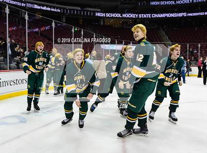 Thumbnail 3 in Morris Knolls vs Hillsborough (NJSIAA Public A Final) photogallery.