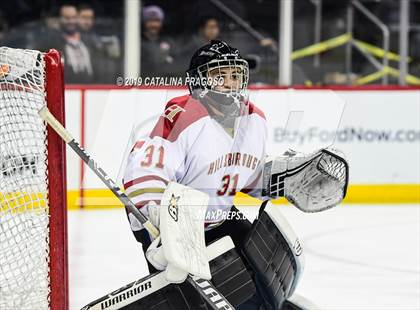 Thumbnail 2 in Morris Knolls vs Hillsborough (NJSIAA Public A Final) photogallery.