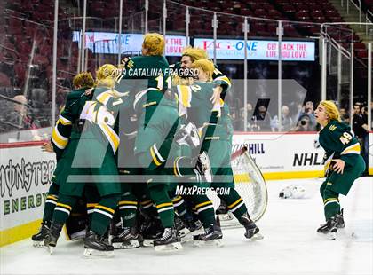 Thumbnail 2 in Morris Knolls vs Hillsborough (NJSIAA Public A Final) photogallery.