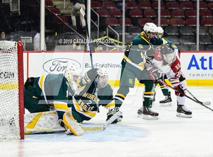 Thumbnail 1 in Morris Knolls vs Hillsborough (NJSIAA Public A Final) photogallery.