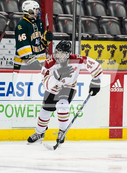 Thumbnail 2 in Morris Knolls vs Hillsborough (NJSIAA Public A Final) photogallery.