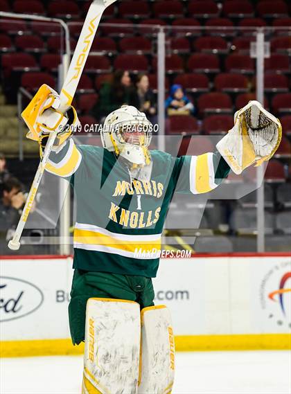 Thumbnail 1 in Morris Knolls vs Hillsborough (NJSIAA Public A Final) photogallery.