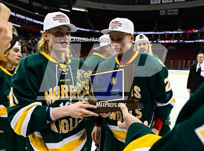 Thumbnail 3 in Morris Knolls vs Hillsborough (NJSIAA Public A Final) photogallery.