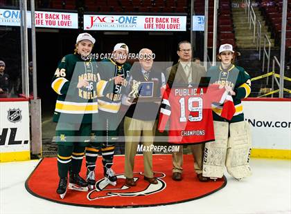 Thumbnail 1 in Morris Knolls vs Hillsborough (NJSIAA Public A Final) photogallery.