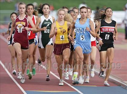 Thumbnail 1 in CIF State Championships (Girls 1600) photogallery.