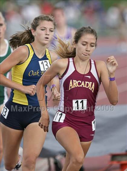 Thumbnail 1 in CIF State Championships (Girls 1600) photogallery.