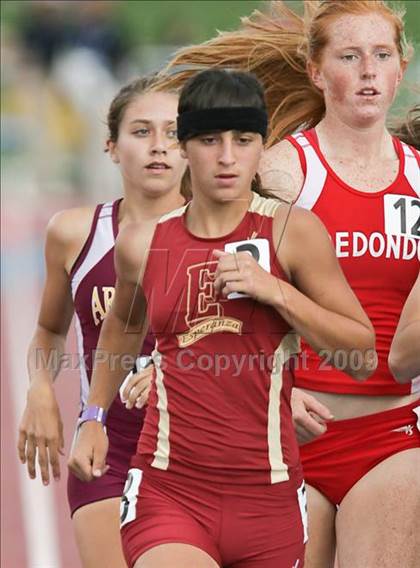 Thumbnail 2 in CIF State Championships (Girls 1600) photogallery.