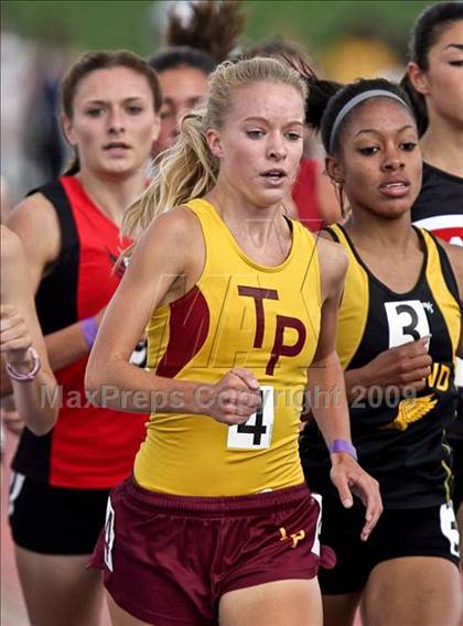 Thumbnail 1 in CIF State Championships (Girls 1600) photogallery.