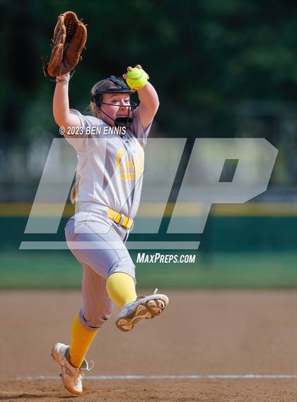 Thumbnail 2 in Harris County vs Cambridge (GHSA 5A State Tournament) photogallery.