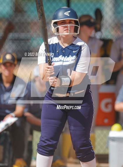 Thumbnail 2 in Harris County vs Cambridge (GHSA 5A State Tournament) photogallery.